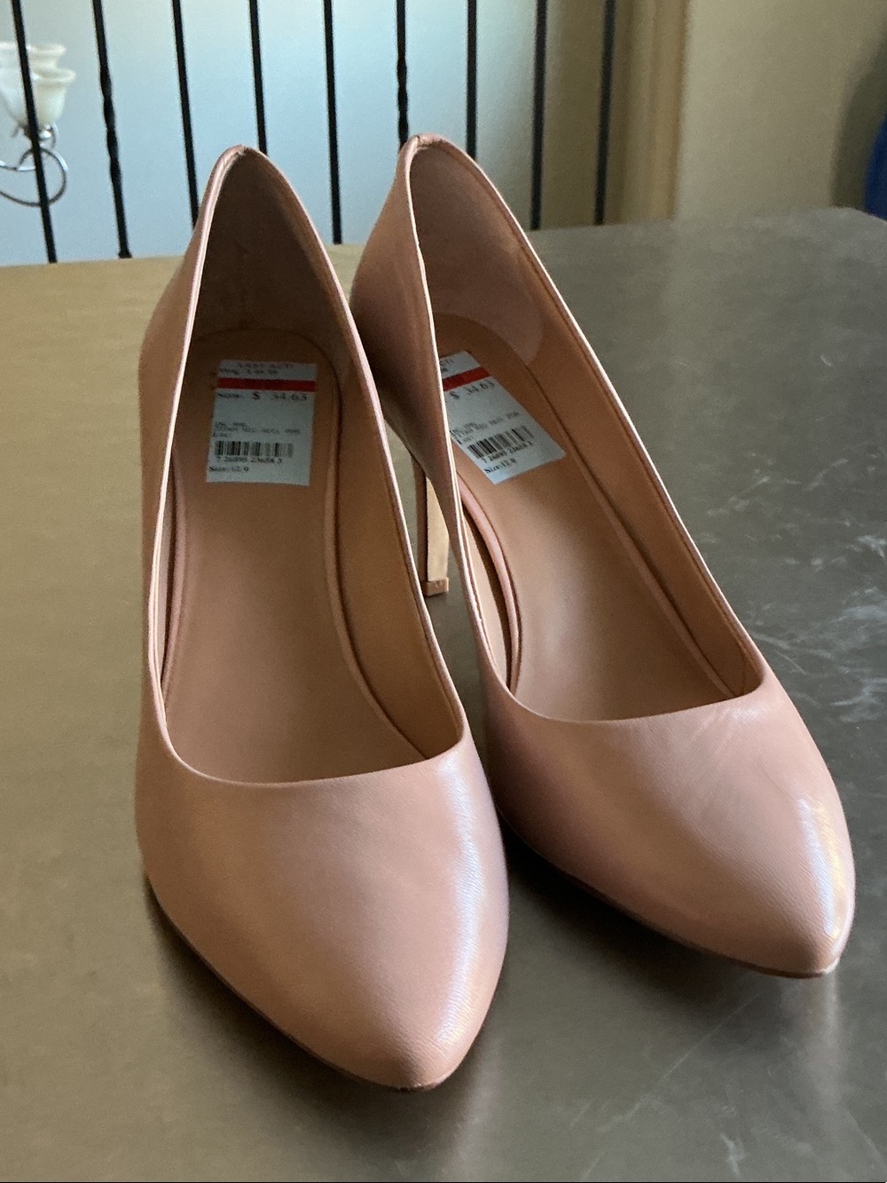 INC International Concepts Blush Pink Pointed Toe Pumps